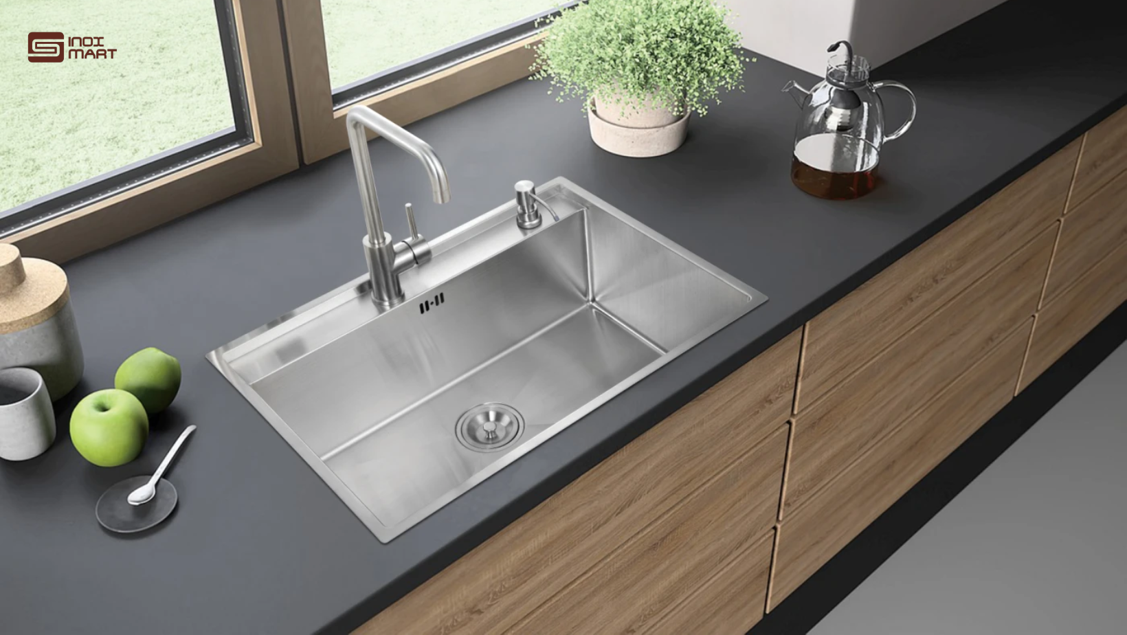 Chậu rửa bát inox 304 phân khúc 3 đến 7 triệu