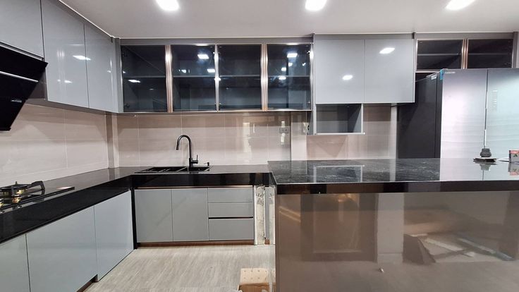 Thùng tủ bếp inox module ứng dụng trong tủ bếp hiện đại