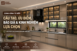 10 Điều Cần Biết Về Cánh Kính Tủ Bếp Trước Khi Lựa Chọn