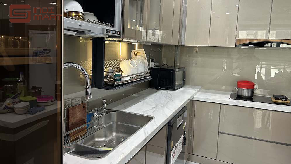 Chậu rửa âm bàn lắp trên mặt đá, dùng cho tủ bếp inox