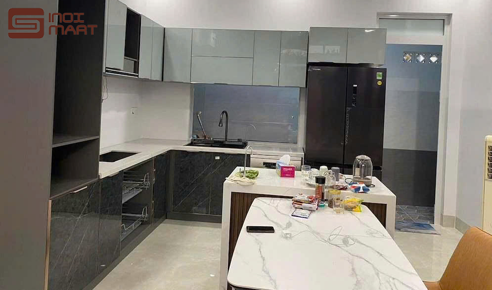 Chậu rửa Nobinox inox 304 sử dụng trong tủ bếp hiện đại