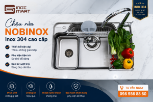 Chậu Rửa Nobinox Có Tốt Không? Đánh Giá Sau Khi Lắp Cho Hàng Trăm Căn Bếp