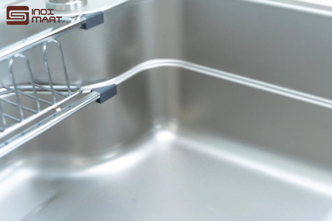 Thiết kế chậu rửa Nobinox hiện đại bằng inox 304